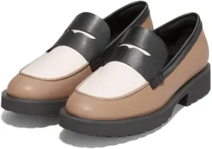 Geneva Slip On Suede Toe Classic Streamlined Round Cole Beige/Ivory/Black Haan Birch Loafers Diverse categories