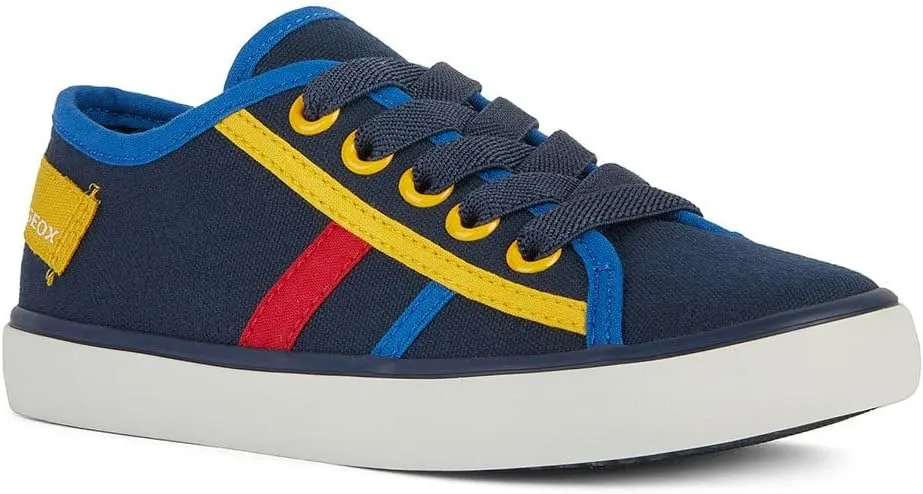 Geox Boys' Gisli Junior Low Top Sneaker