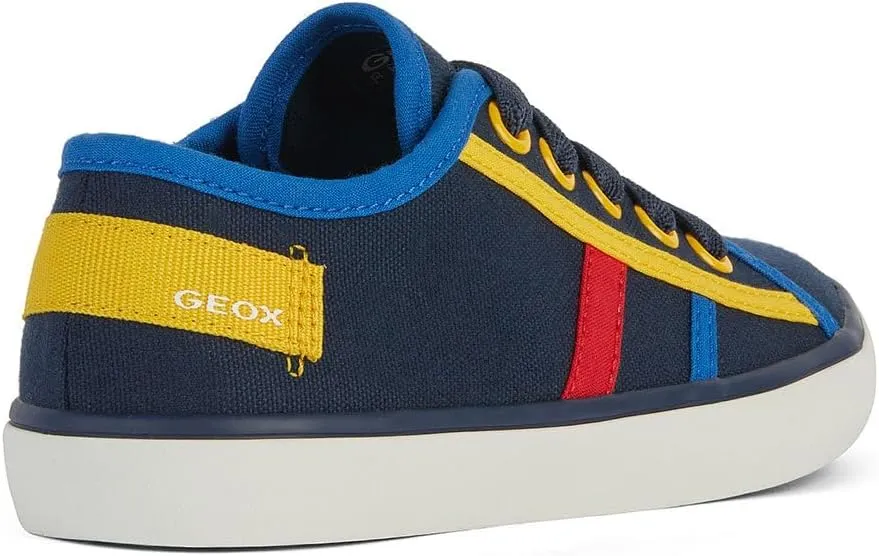 Geox Boys' Gisli Junior Low Top Sneaker