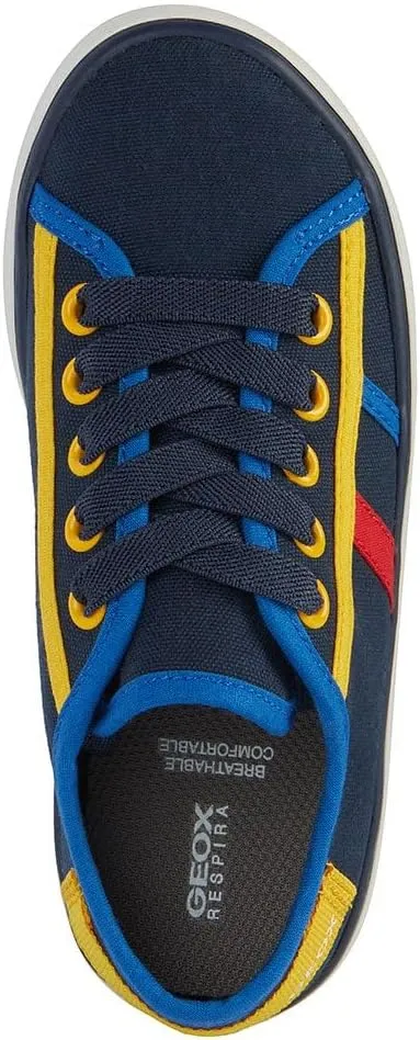Geox Boys' Gisli Junior Low Top Sneaker