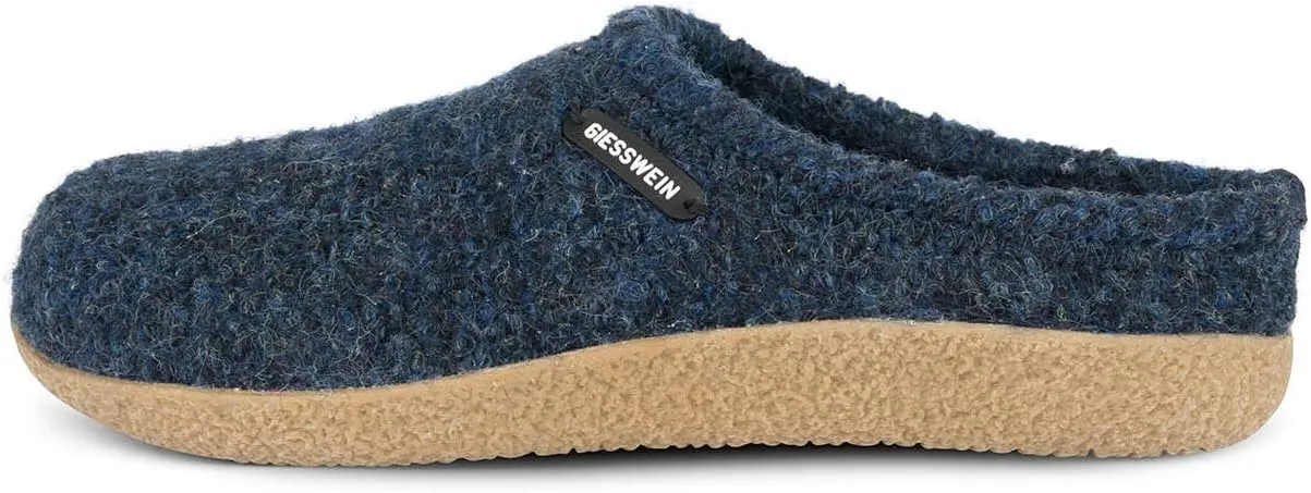 Giesswein Women's Veitsch Slipper,Ocean,37 EU / 6 B(M) US