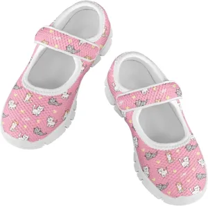 Girls Mary Jane Shoes Breathable Comfort Casual Sneaker School Wedding Party Shoes Ballet Flat