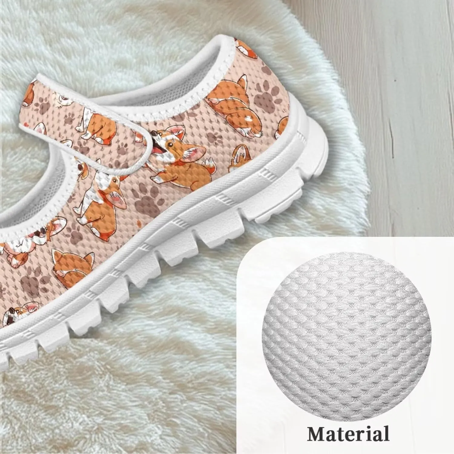 Girls Mary Jane Shoes Breathable Comfort Casual Sneaker School Wedding Party Shoes Ballet Flat