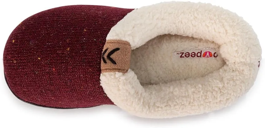 Girls Slipper Cozy Warm Clog Kids House Shoe Rubber Sole