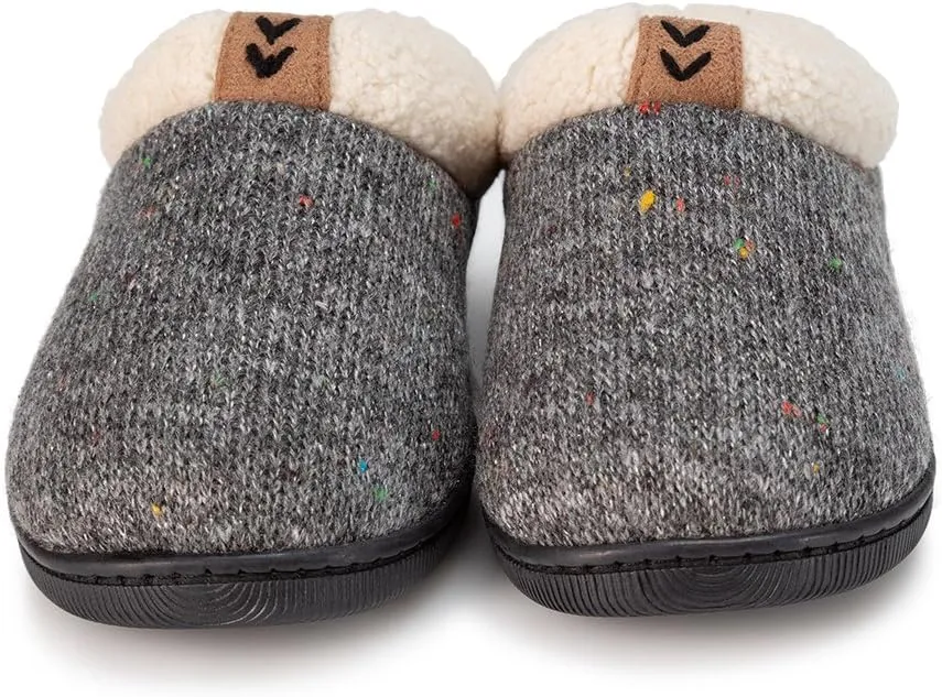 Girls Slipper Cozy Warm Clog Kids House Shoe Rubber Sole