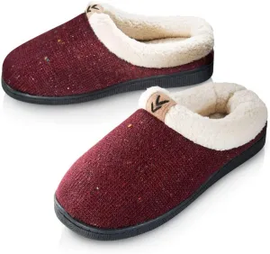 Girls Slipper Cozy Warm Clog Kids House Shoe Rubber Sole