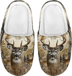 Girls Slippers Size 9-15 Kids Winter Warm Cotton Slipper Indoor Bedroom Home Slipper