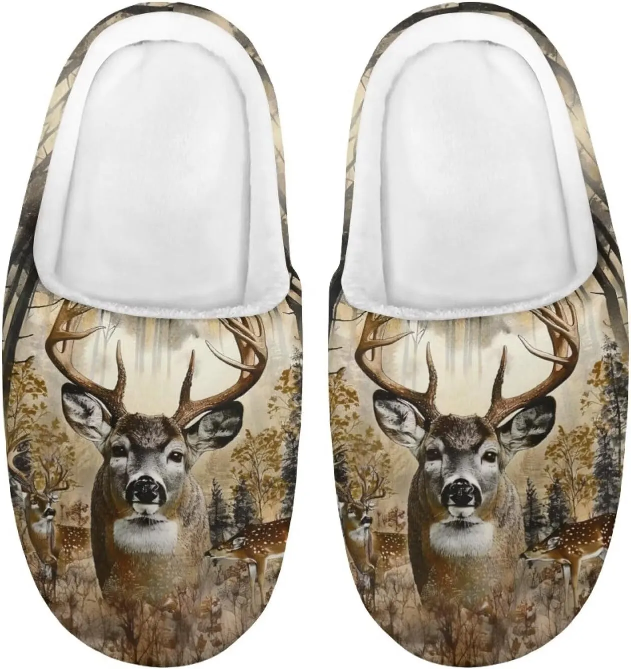 Girls Slippers Size 9-15 Kids Winter Warm Cotton Slipper Indoor Bedroom Home Slipper