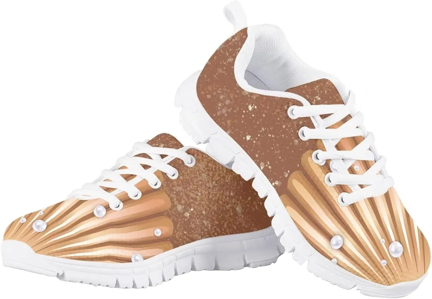 Girls Soft Mesh Cute Tennis Shoes Lightweight Breathable Nonslip Casual Athletic Sneakers
