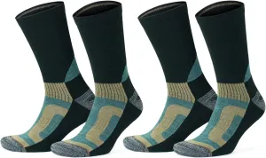 GoWith Merino Wool Lightweight Hiking Socks for Men & Women, Sole Cushioned Seamless Thermal Outdoor Boot Crew Socks