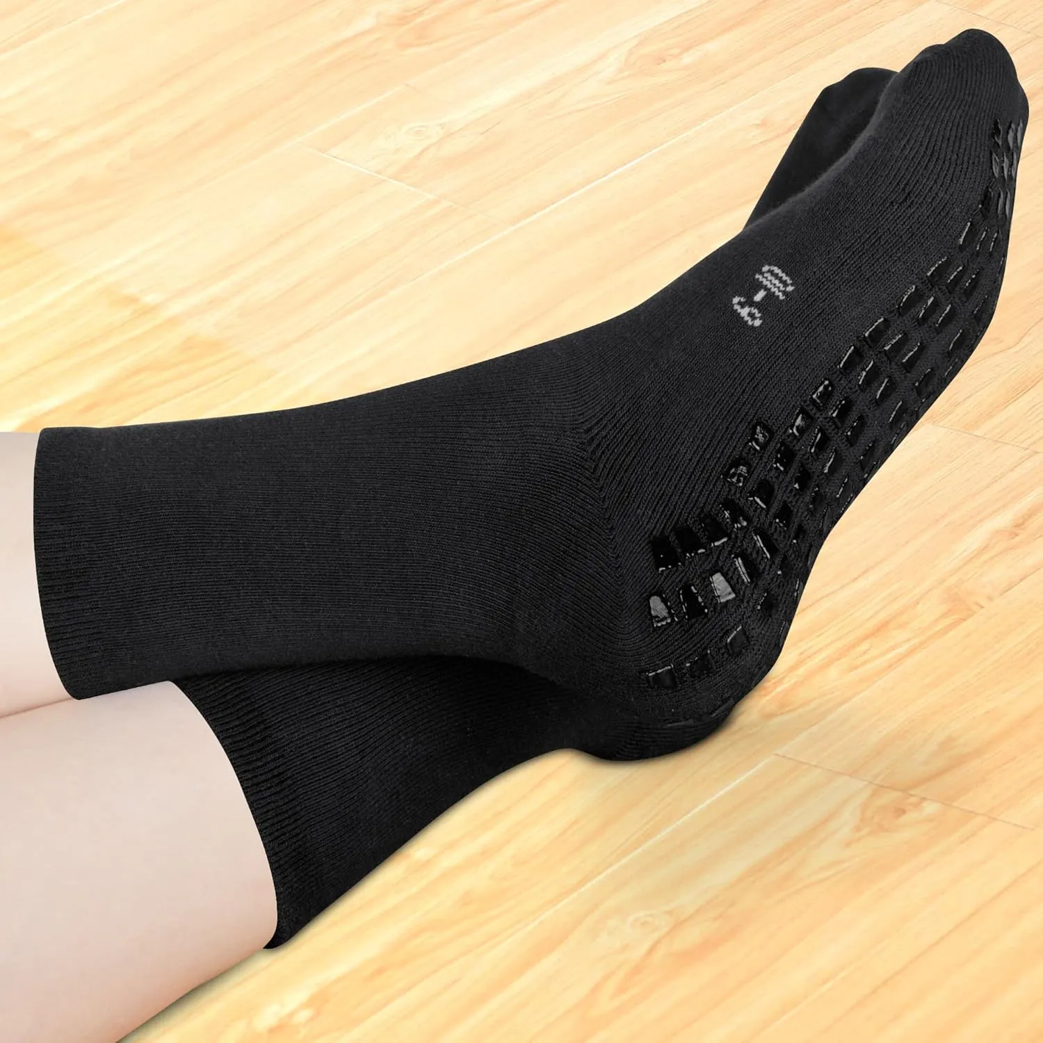 Grip Socks For Kids(4-16 Years Old) Youth Boys & Girls, Cushioned Sport Athletic Hospital Socks