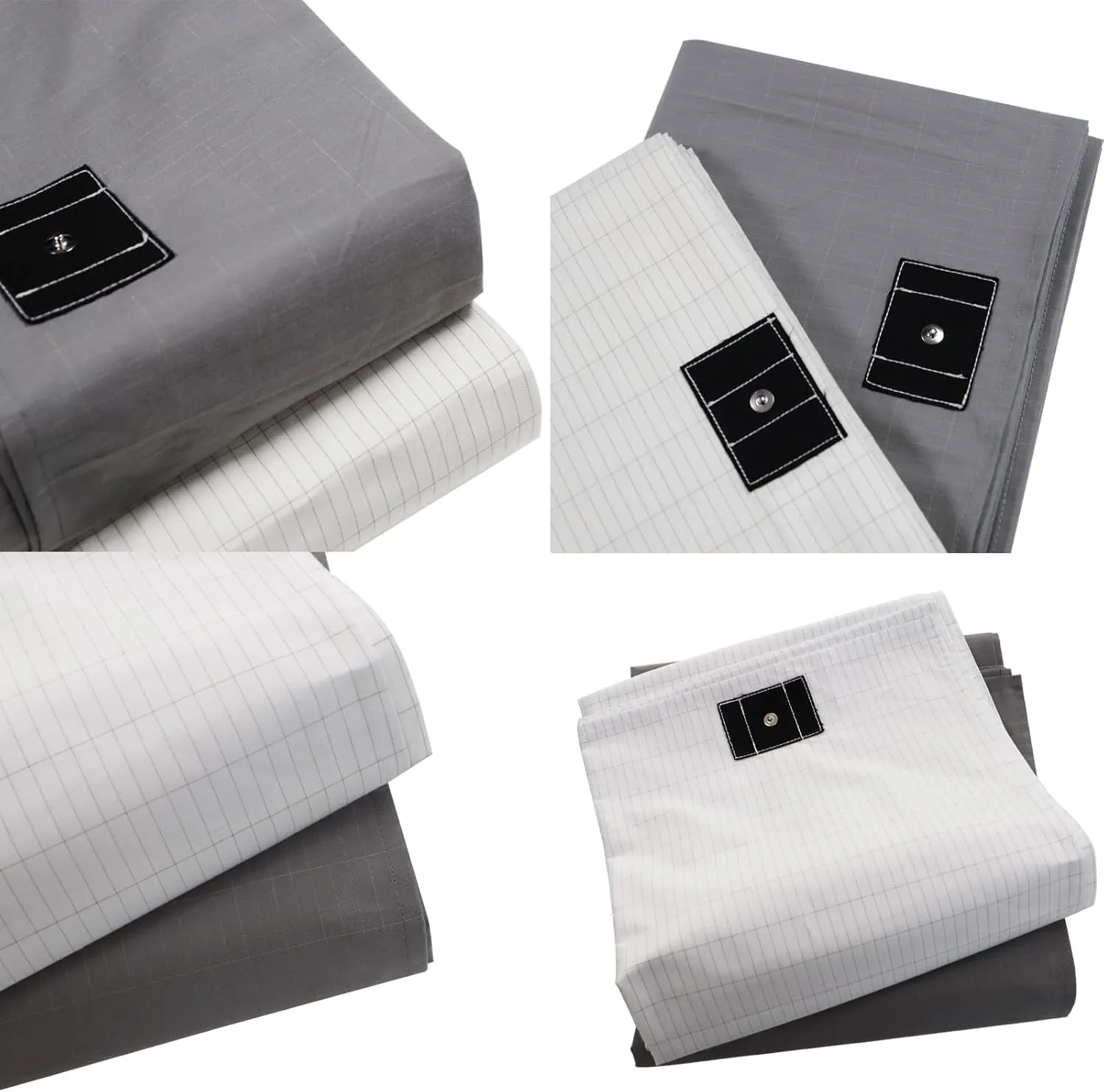 Grounding Sheets for Bed, Grounding Flat Sheet with Silver Fiber & Cotton for Better Sleep