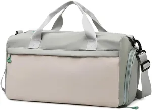 Gym Bag for Women,Duffle Bag for Travel,40L Carry On Weekender Bags with Shoe Compartment,Sports Bags for Yoga & Dance with Wet Pocket
