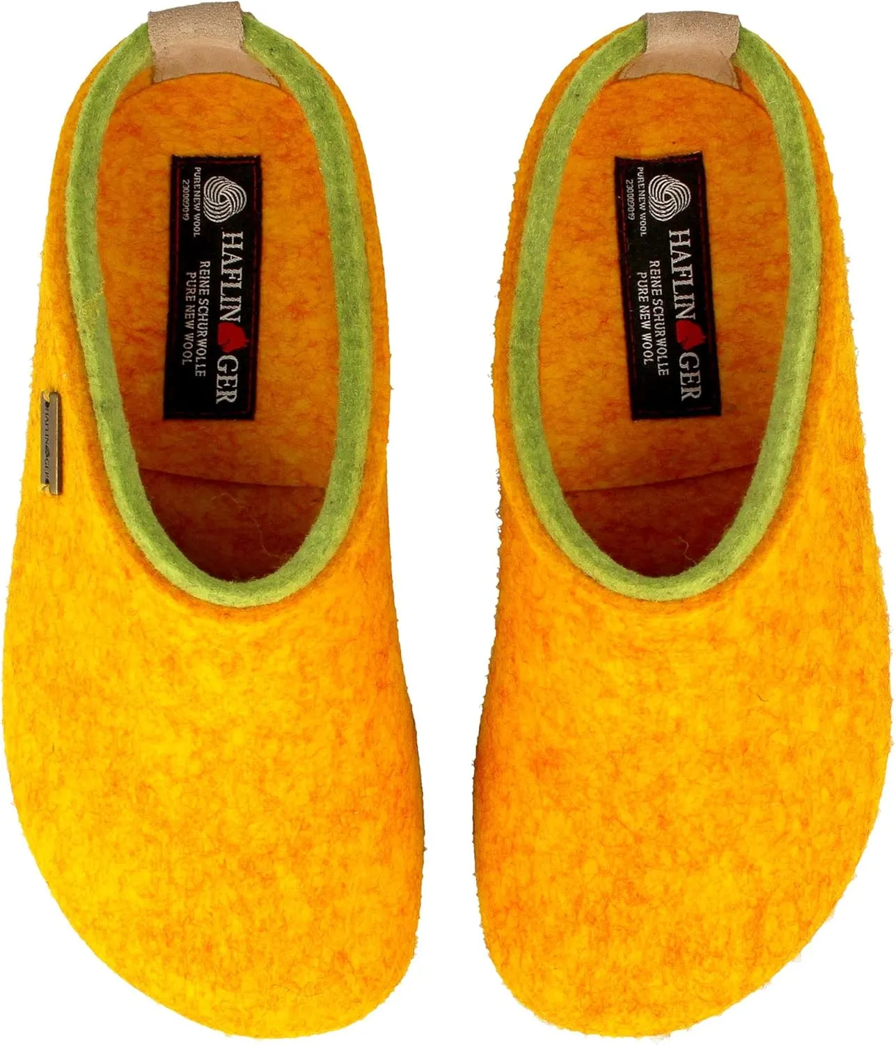 HAFLINGER Kris Felt Clog Wool Slipper Unisex
