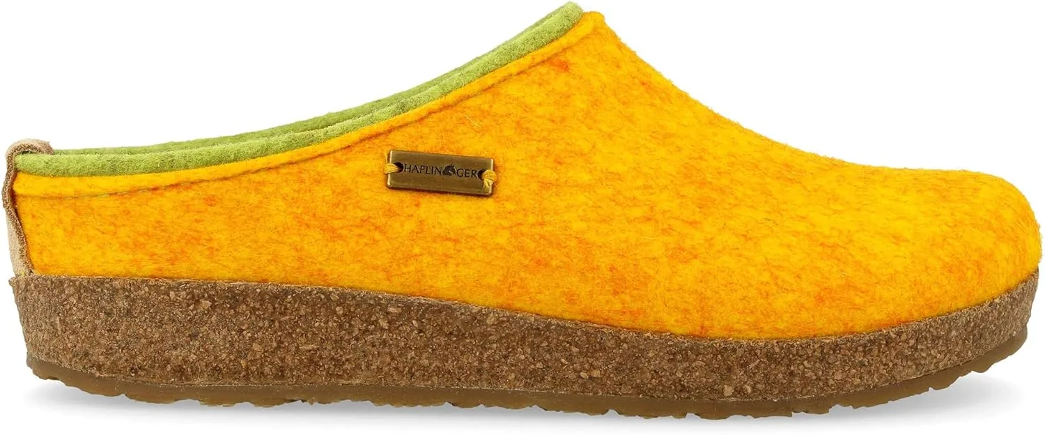 HAFLINGER Kris Felt Clog Wool Slipper Unisex