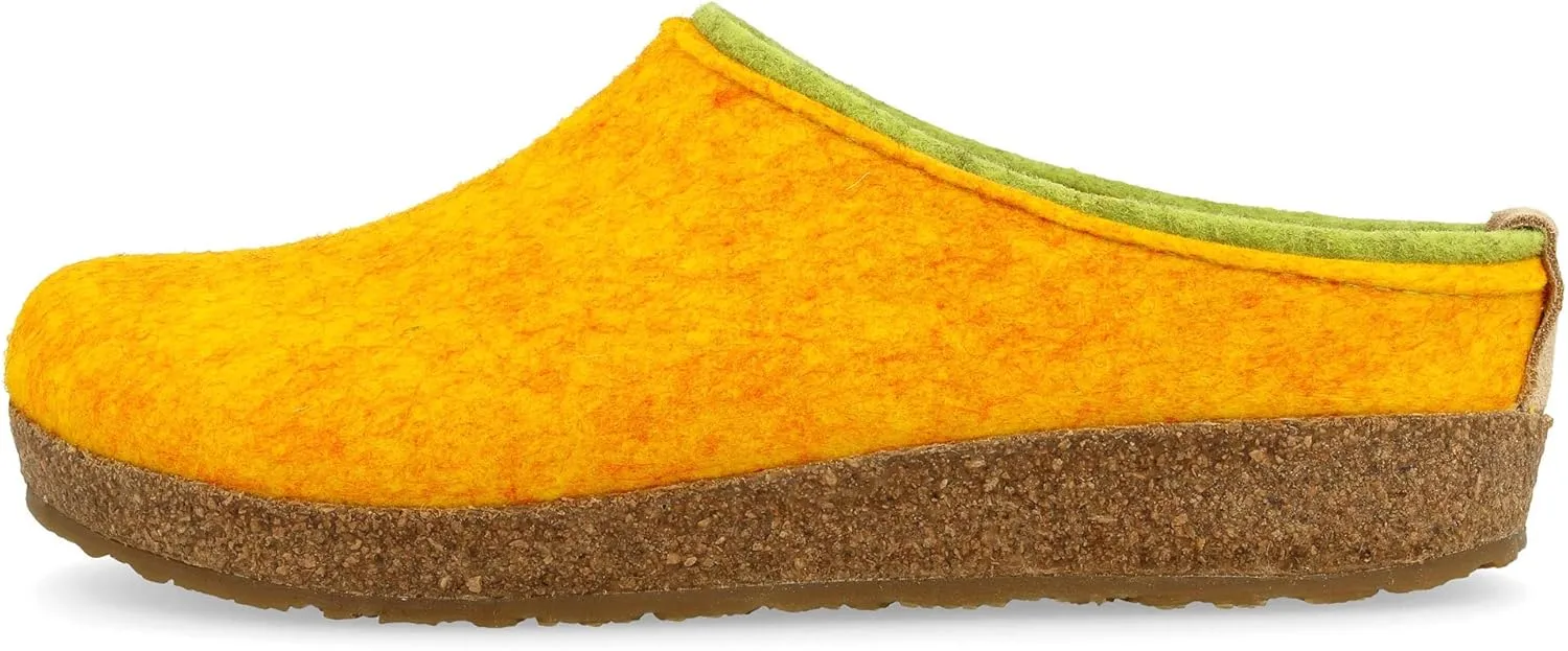 HAFLINGER Kris Felt Clog Wool Slipper Unisex