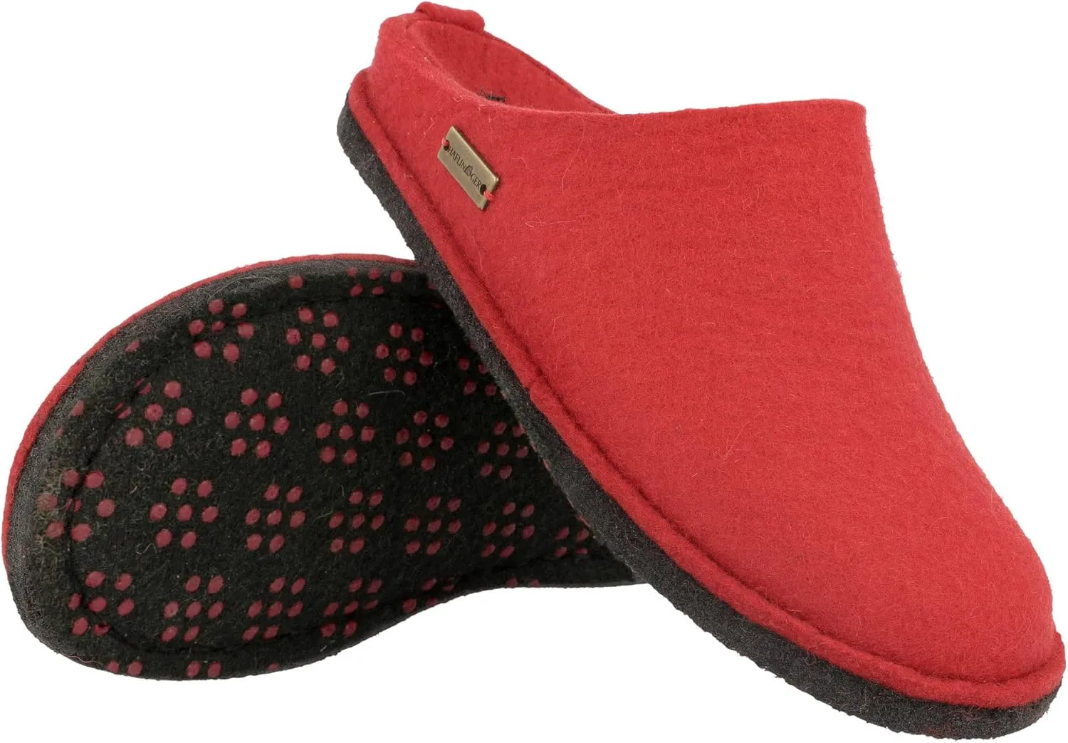 HAFLINGER Soft Felt Slipper Unisex