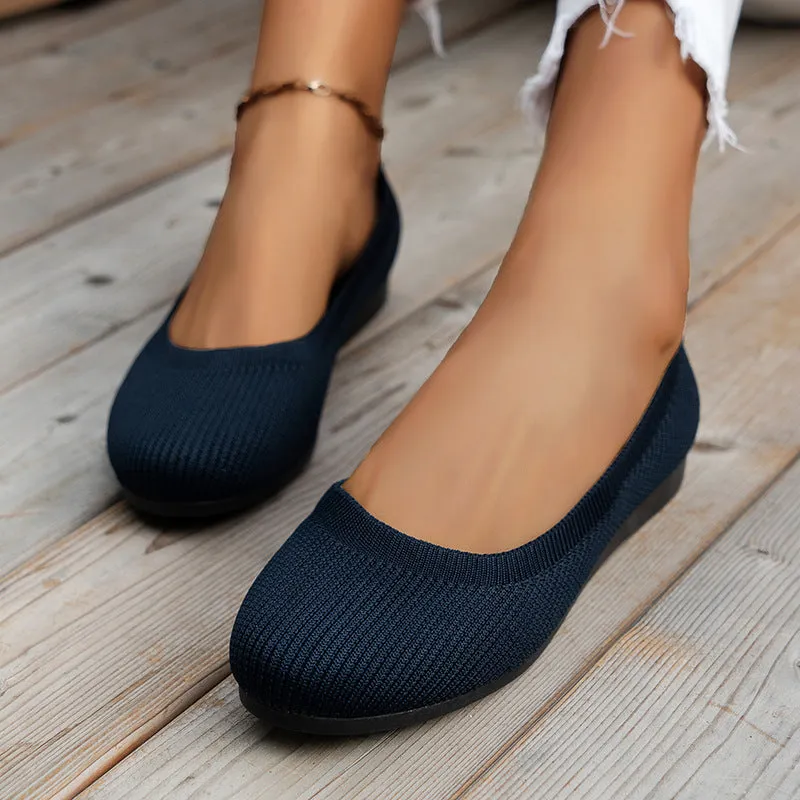 Hatmeo Braided Women's Comfortable Breathable Flat Shoes-（AQY）