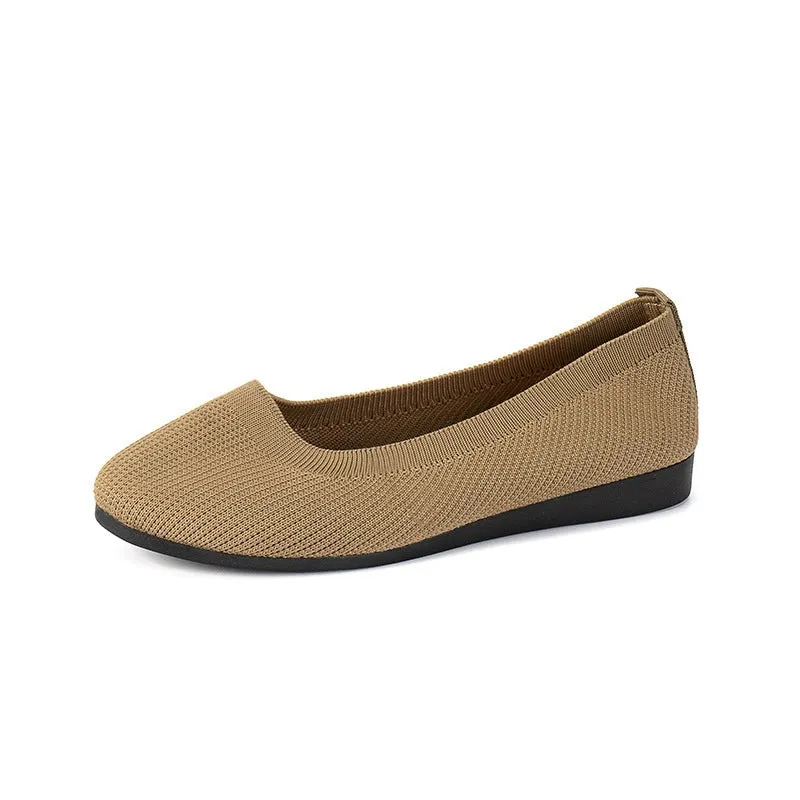 Hatmeo Braided Women's Comfortable Breathable Flat Shoes-（AQY）
