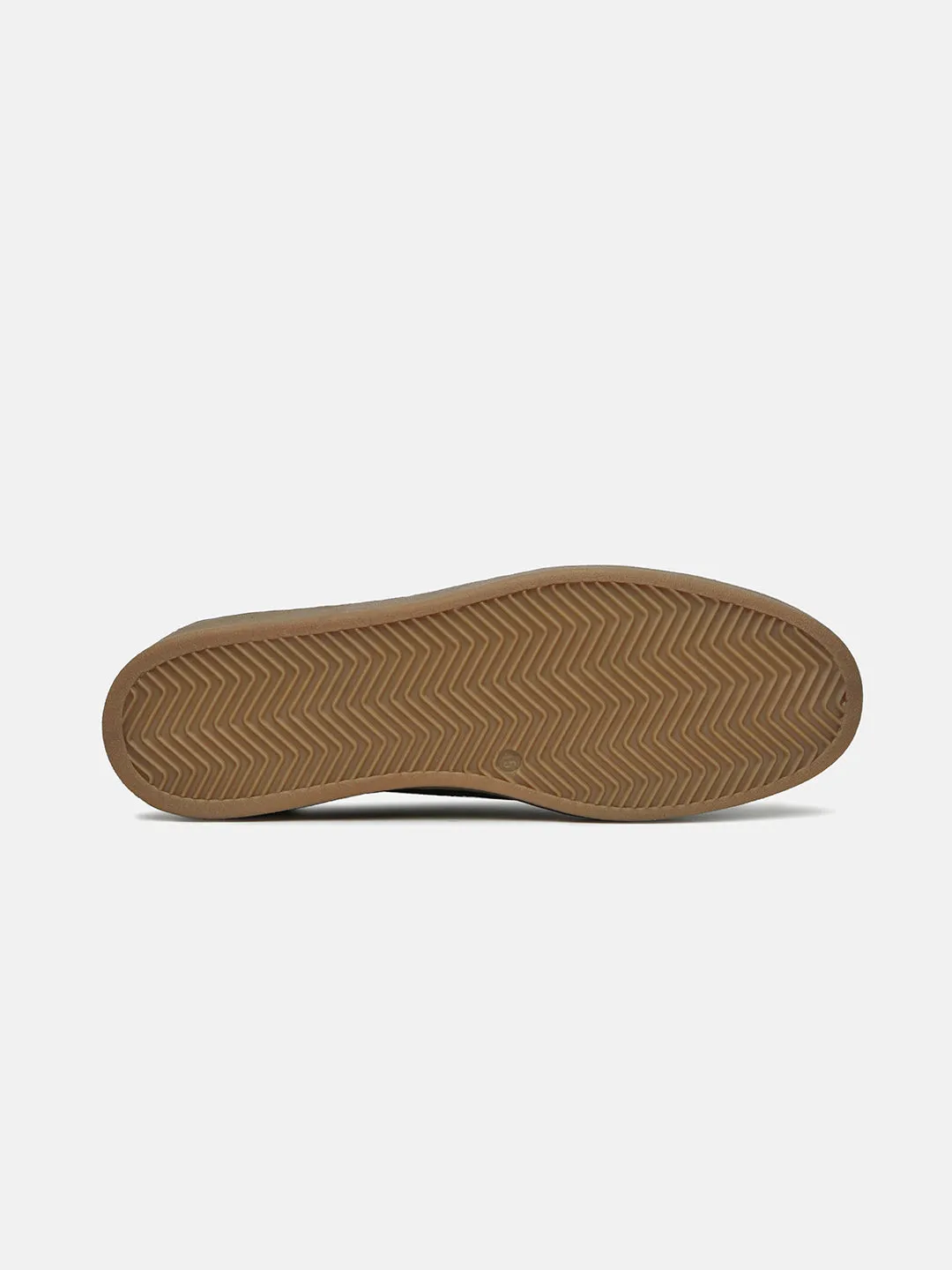 HAZE - Black Leather & Suede Classic Sneakers