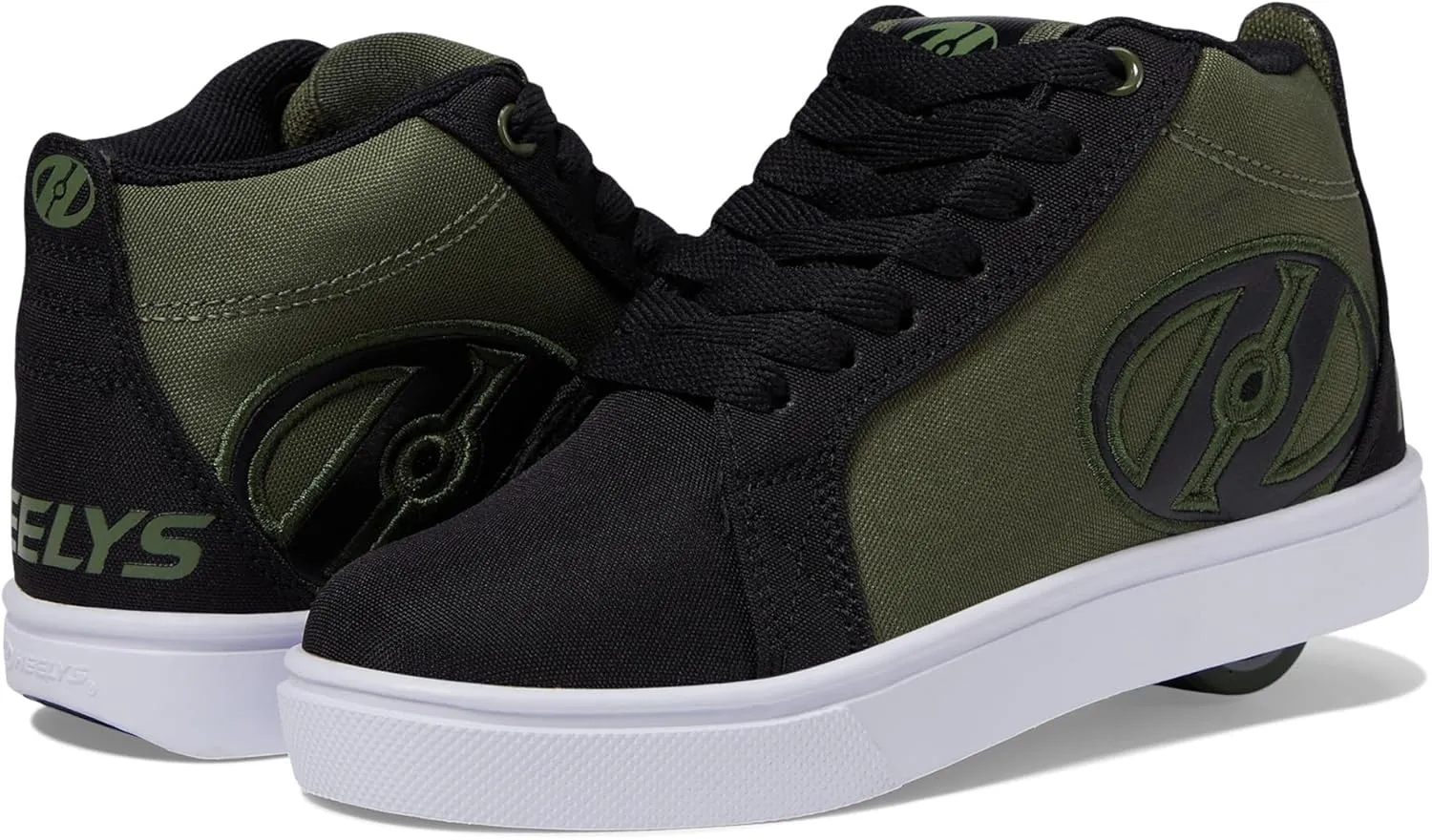 HEELYS Unisex-Adult Racer 20 Mid (Little Big Kid Wheeled Heel Shoe