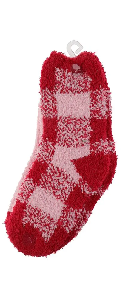 Holdiay Reindeer 3pk Cozy Slipper Socks