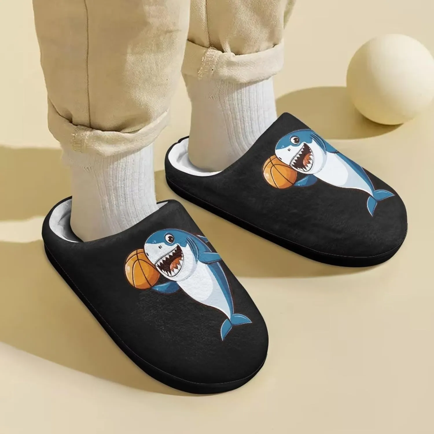 Home Slippers for Kids Non Slip House Slippers for Boys Girls, Warm Soft Fuzzy Slippers for Indoor Outdoor