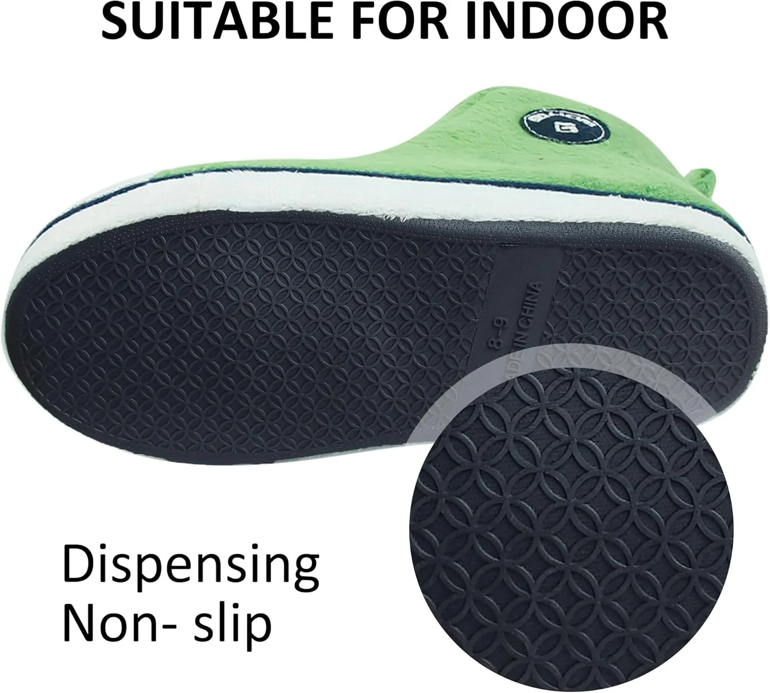 House Sneaker Slippers for Men Warm Winter Funny Cozy Indoor Sneakers Slipper Shoes Boys