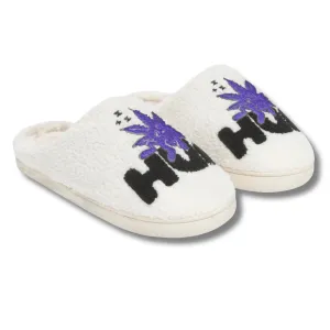 HUF FUZZY SLIPPER - CREAM