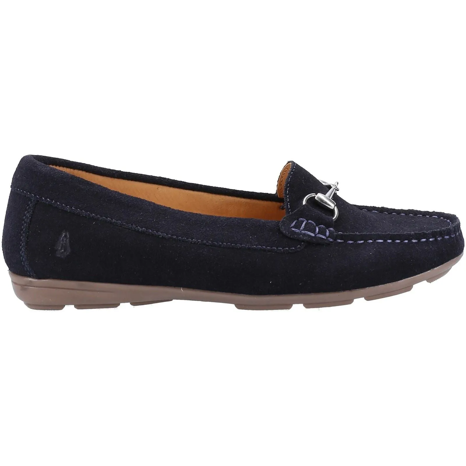Hush Puppies Women's Molly Snaffle Loafer Shoe in Navy