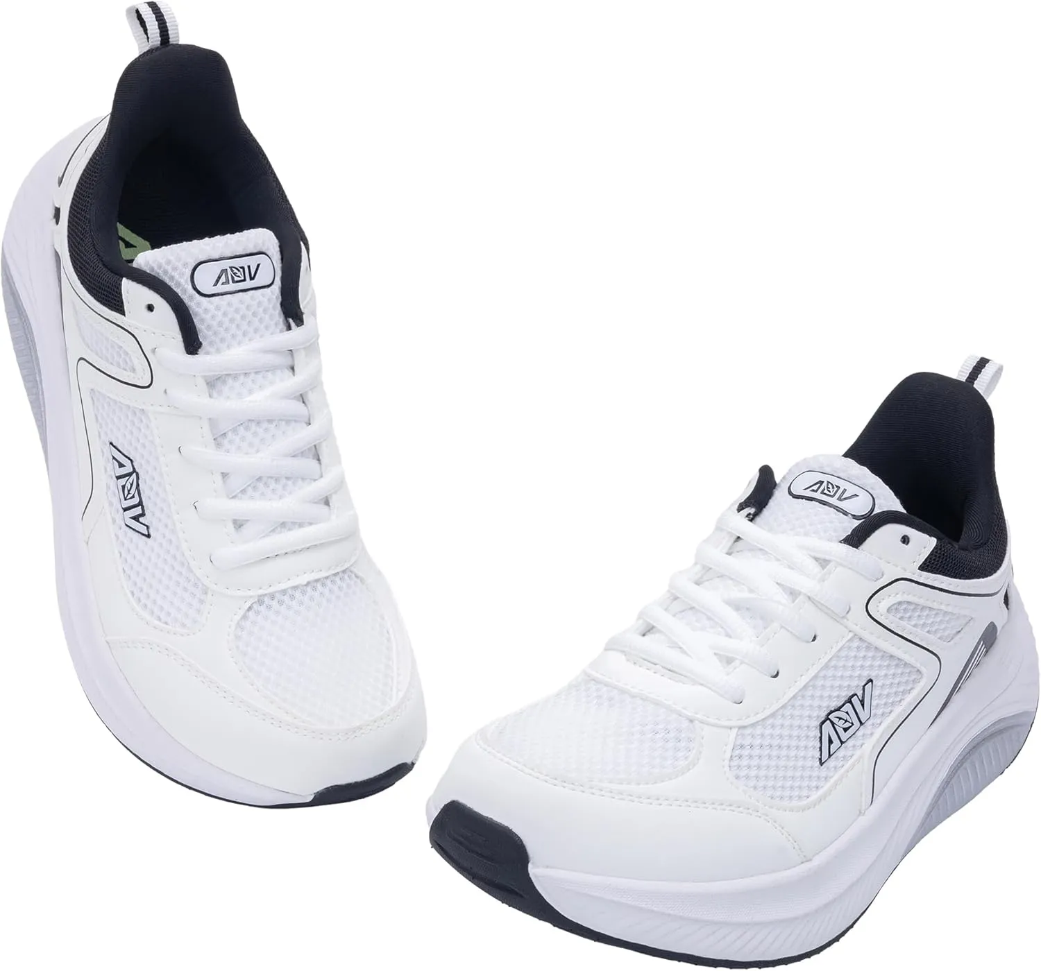 IIV Women Walking Shoes for Plantar Fasciitis | Wide Toe Box Shoes for Bunions | Arch Support Orthotic Shoes for Standing All Day