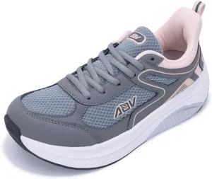 IIV Women Walking Shoes for Plantar Fasciitis | Wide Toe Box Shoes for Bunions | Arch Support Orthotic Shoes for Standing All Day
