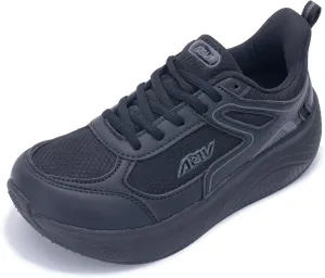 IIV Women Walking Shoes for Plantar Fasciitis | Wide Toe Box Shoes for Bunions | Arch Support Orthotic Shoes for Standing All Day