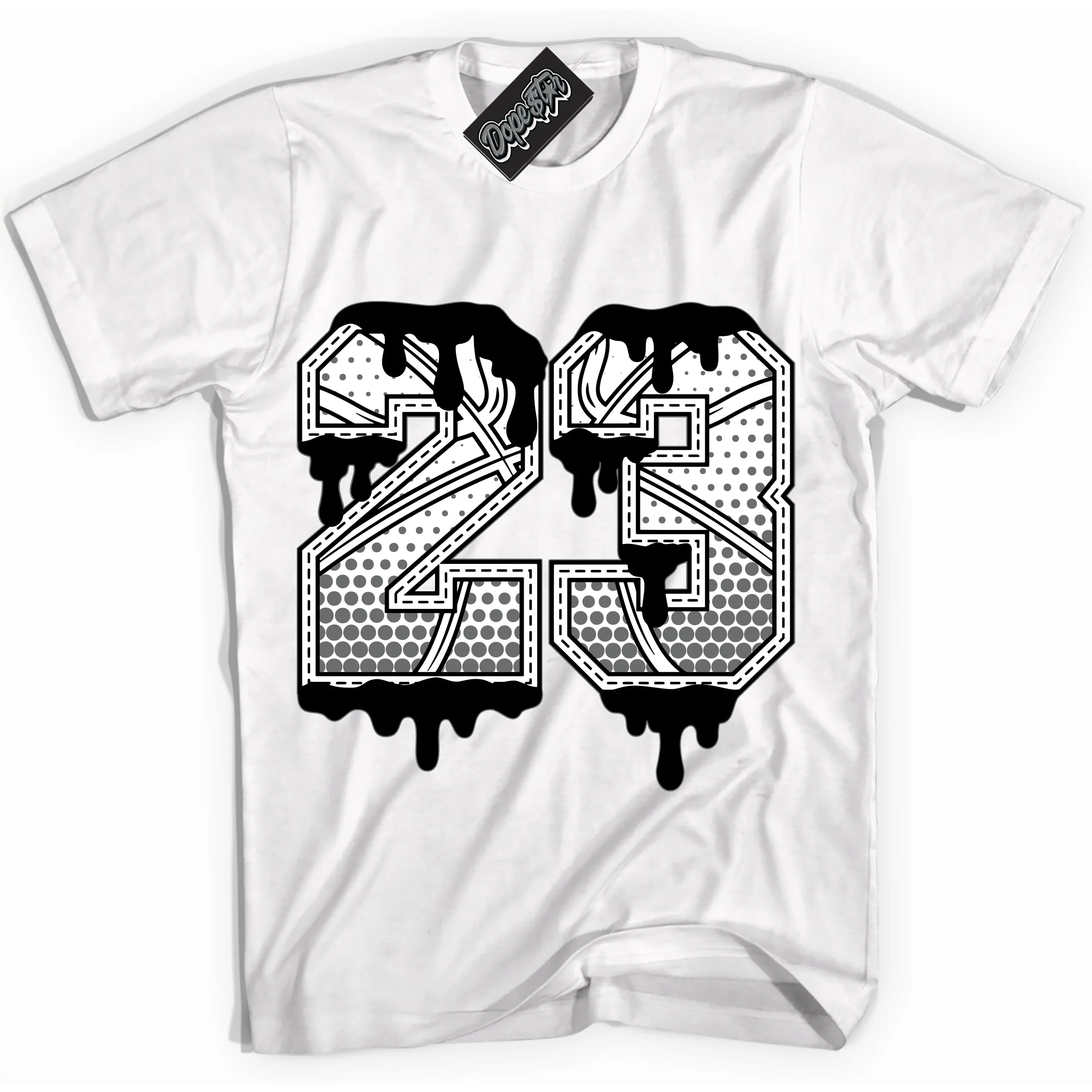 Iron Grey 1s Sneaker Shirt 23 Ball Graphic
