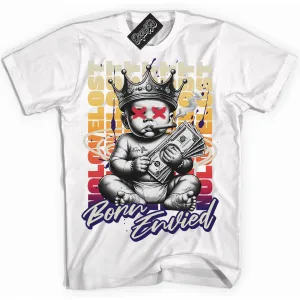 J Balvin Sunset 3s Sneaker Shirt Born Envied Graphic