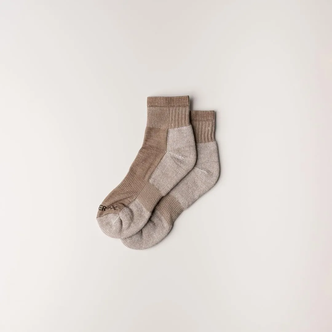 J.B. Field's 74% Merino Wool Low-cut Hiking Socks for Men & Women, for Fall, Summer, Trekking & Outdoor 3 Pairs
