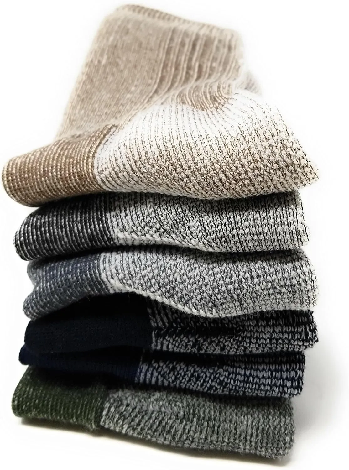 J.B. Field's Hiker GX 74% Merino Wool Hiking Crew Sock, All Season, Trekking & Outdoor Activity, 3 Pairs