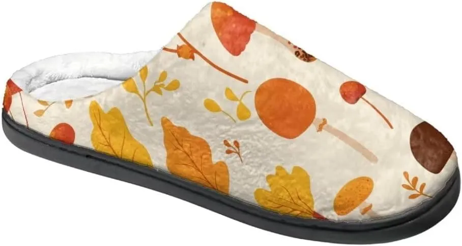 Jeiento Fluffy Winter House Shoes for Women Ladies Closed Toe Slipper Indoor Bedroom Slipper Anti-Skid Rubber Casual Soft Slides Scuff Slippers