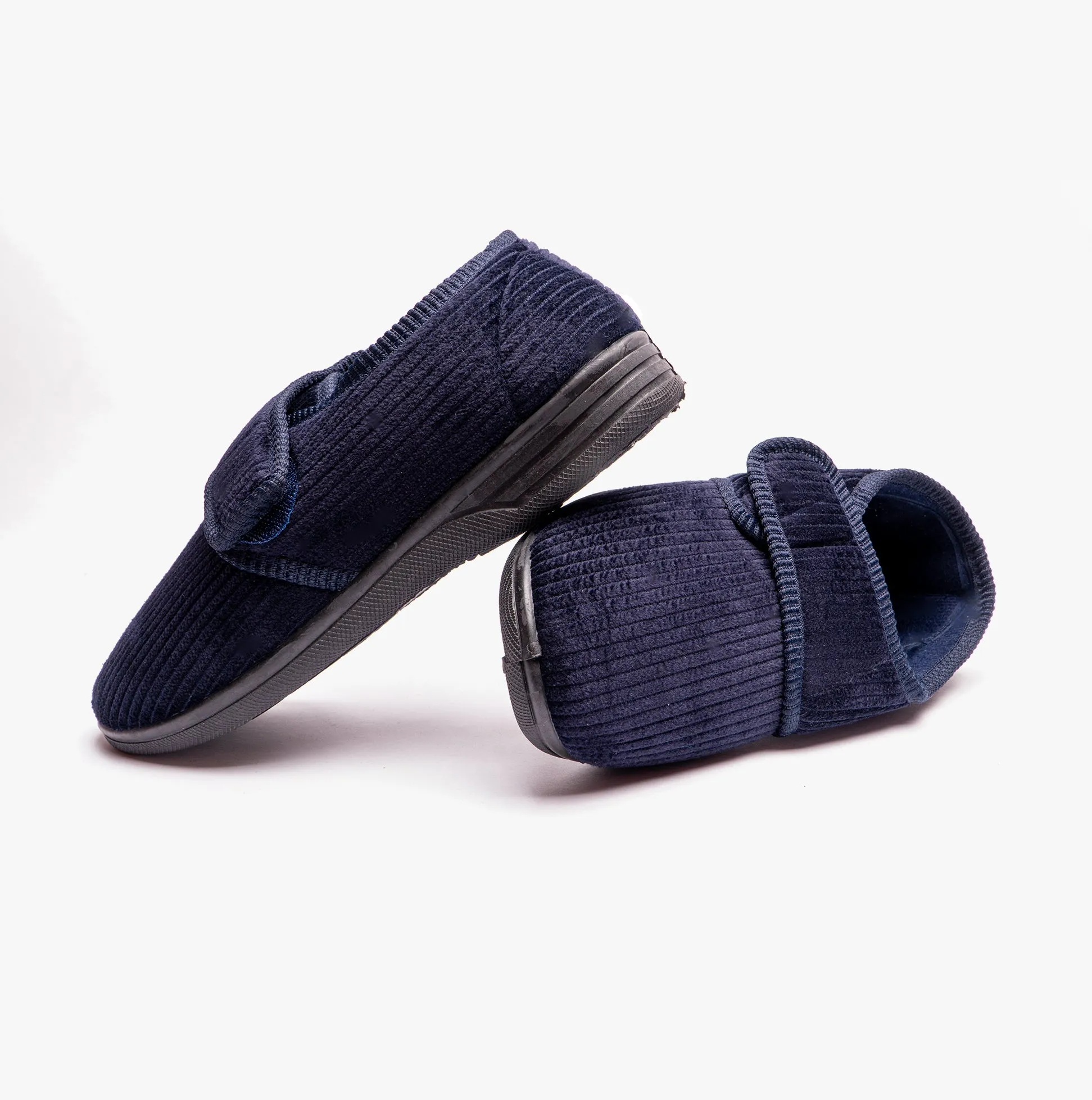 Jo & Joe KEN Mens Slippers Navy