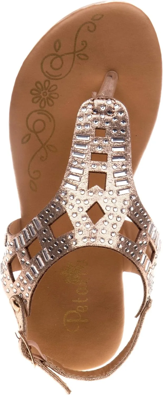 Josmo Girl's Lilly Flat Sandal