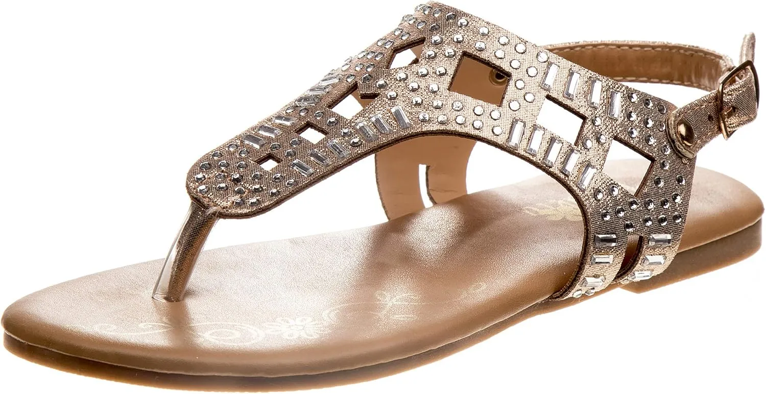 Josmo Girl's Lilly Flat Sandal