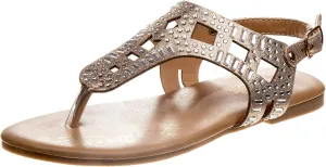 Josmo Girl's Lilly Flat Sandal