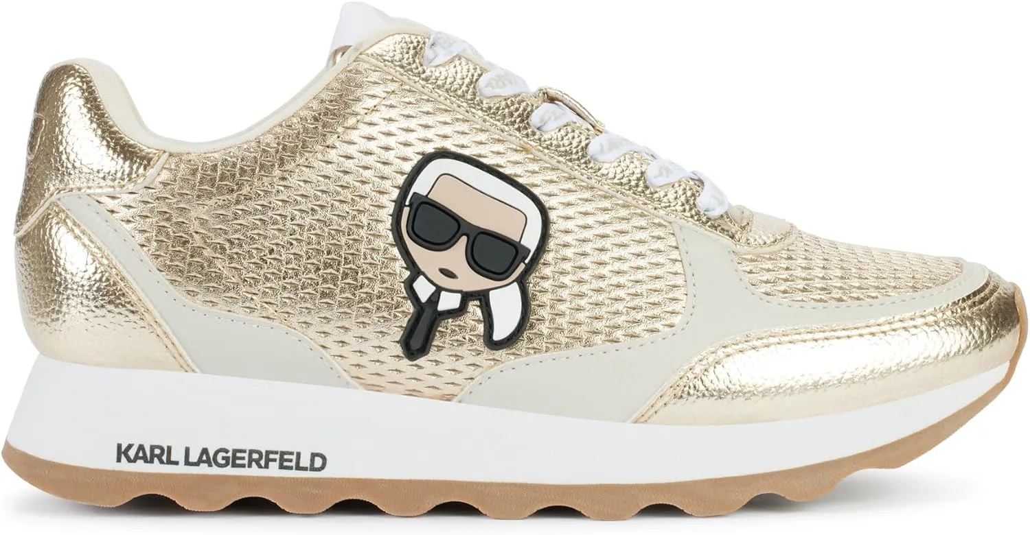 Karl Lagerfeld Paris Women's Meade Everyday Lace Up Sneaker
