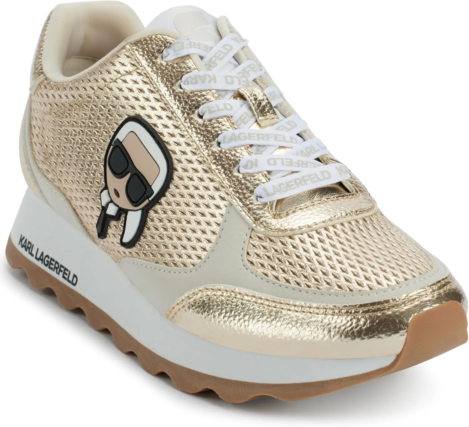 Karl Lagerfeld Paris Women's Meade Everyday Lace Up Sneaker