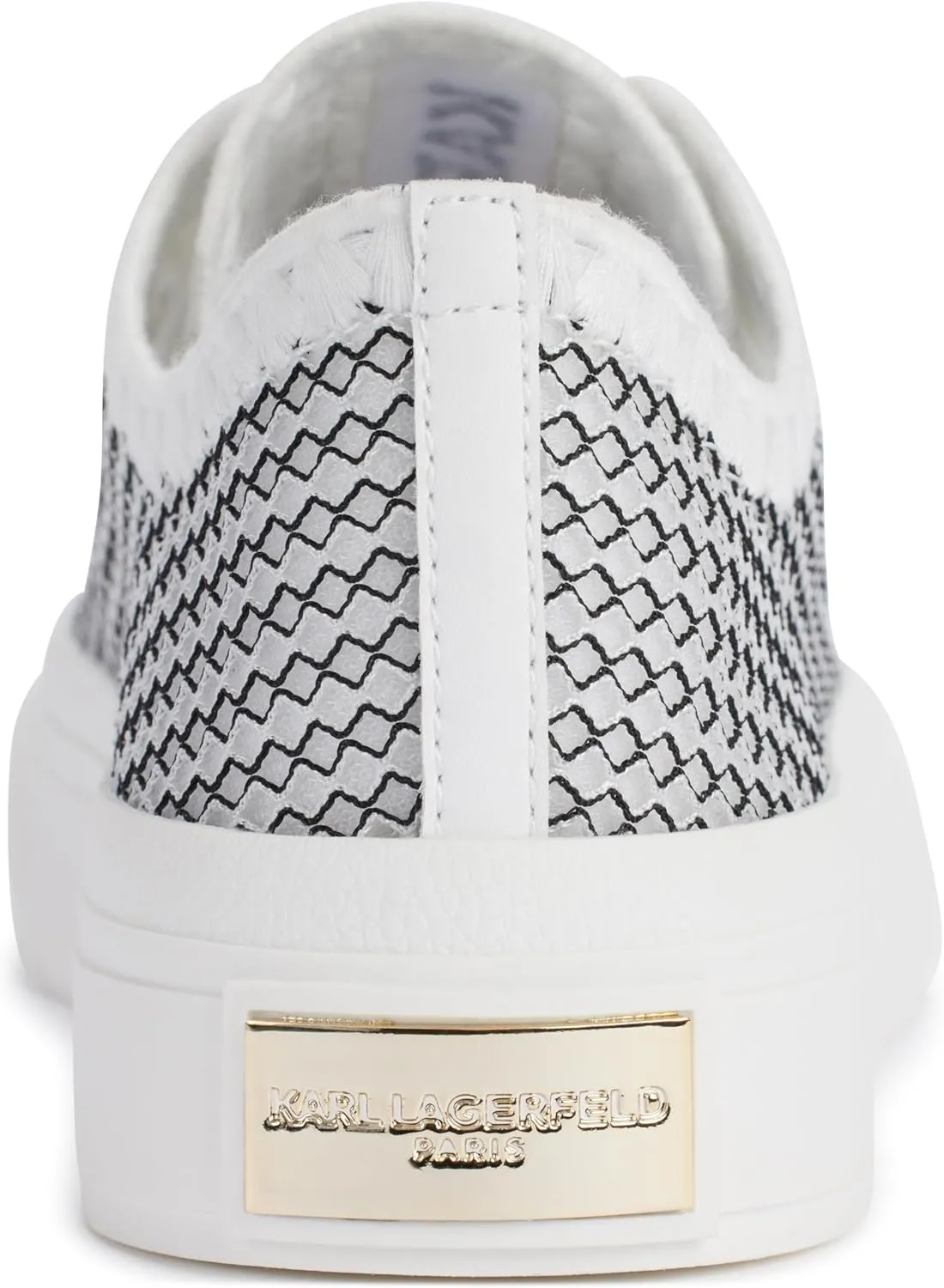 KARL LAGERFELD Women's Cushioned Insole Everyday Giddeon-Lace Up Sneaker