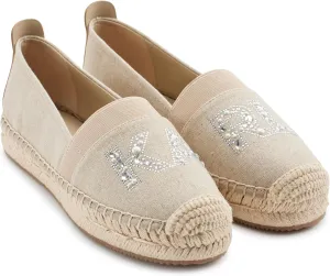 KARL LAGERFELD Women's Cushioned Insole Everyday Manika-Flat Espadrille Platform