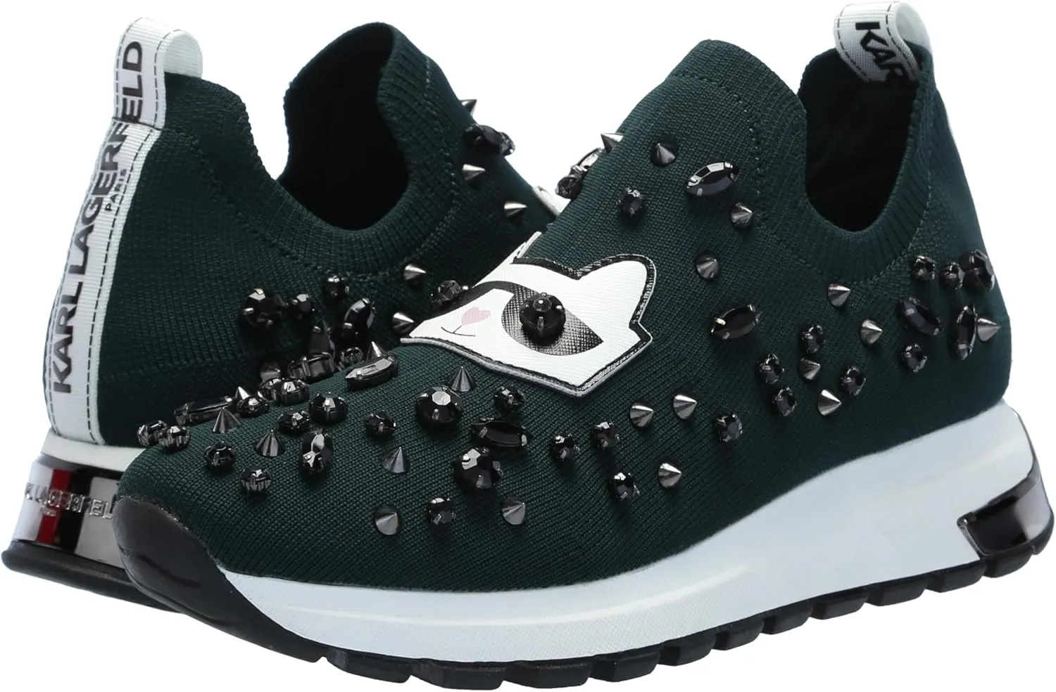KARL LAGERFELD womens Malna Slip on Sneaker