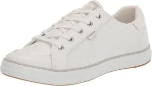 Keds Centro III Women's Sneakers, White leather, 7 US