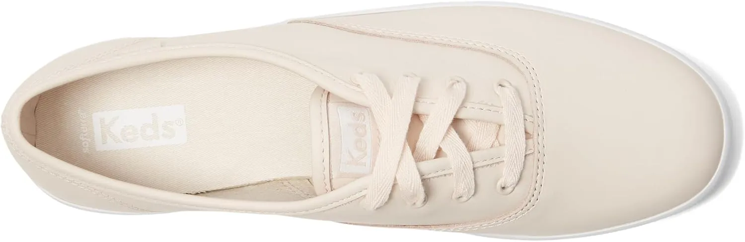 Keds Women's Champion Leather Lace Up Sneaker