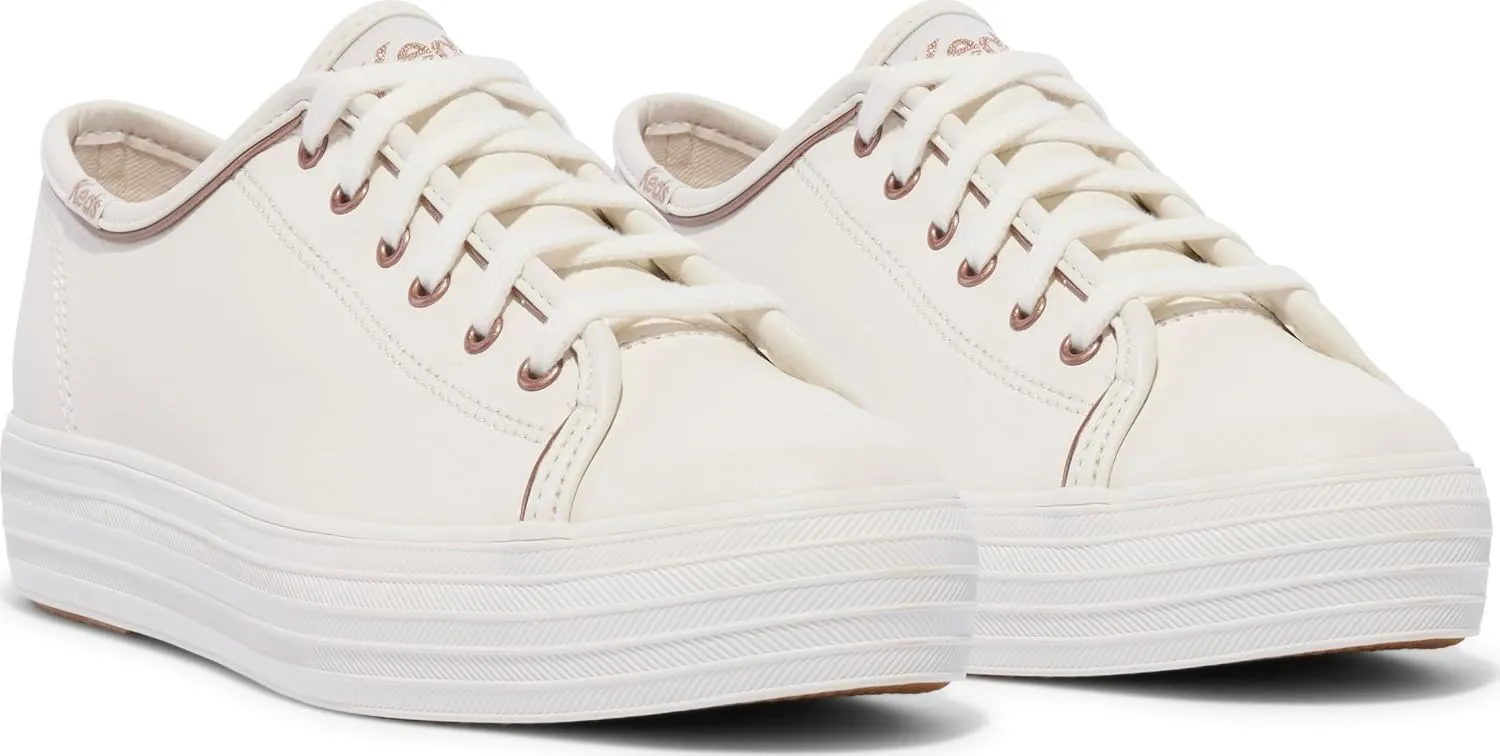 Keds Women's Triple Kick Leather Sneaker